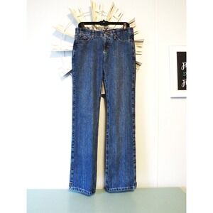 Wrangler Women's 28x36 Jeans Bootcut Western‎ W Stitch Side Slit Hem
